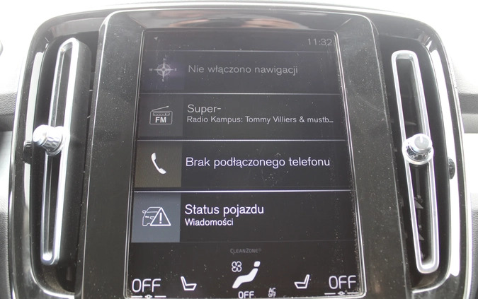 Volvo XC 40 cena 131999 przebieg: 98300, rok produkcji 2021 z Wieliczka małe 137